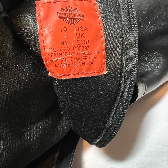 Harley Davidson Ladies leather boots EUC - Picture 4 of 4